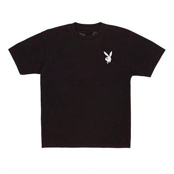 Black Vlone Playboy Carti Bunny Hot Sale T Shirts | AU_QA7393
